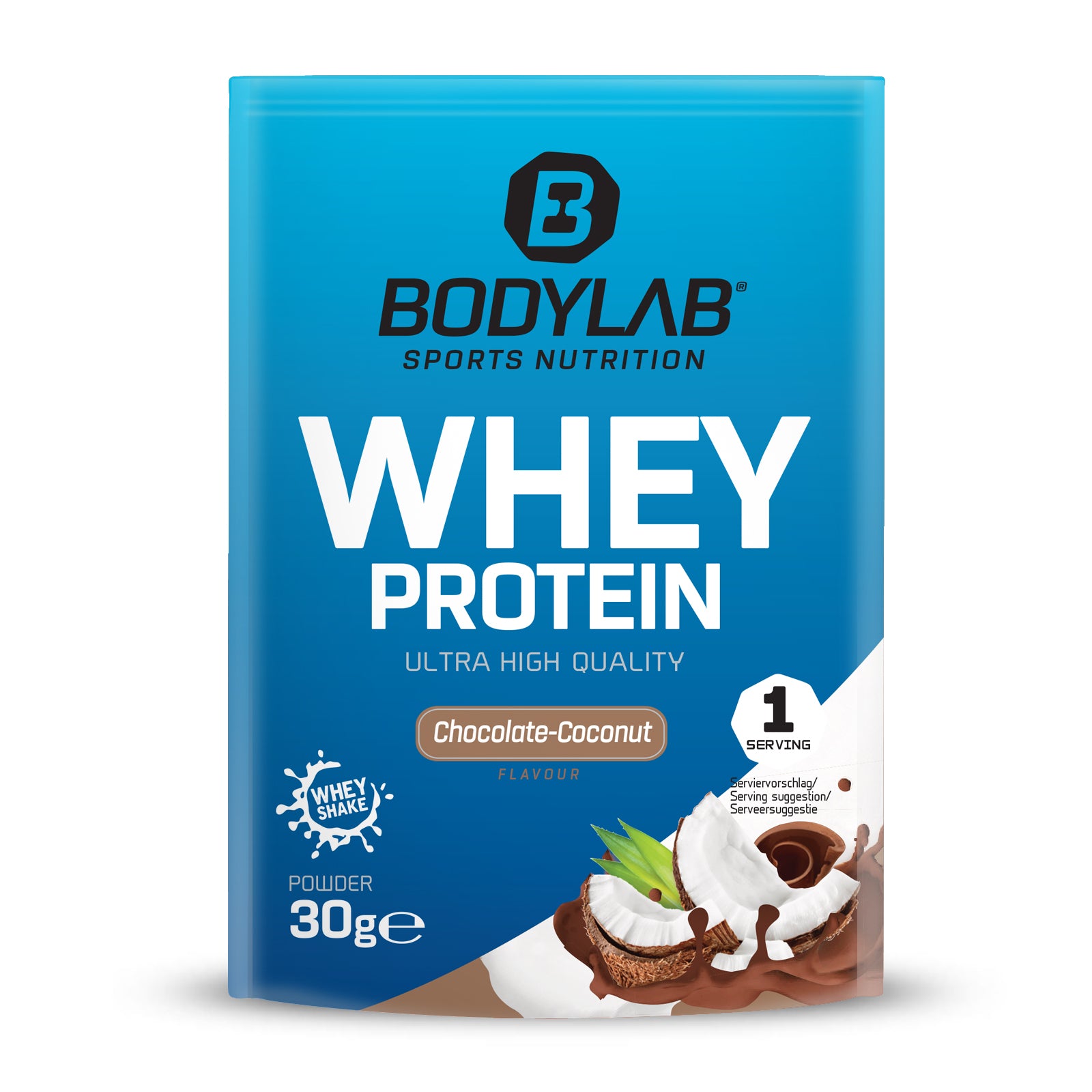 Whey Protein Probierboxen (8 Proben je 30g) Probierbox 1 (8x30g)