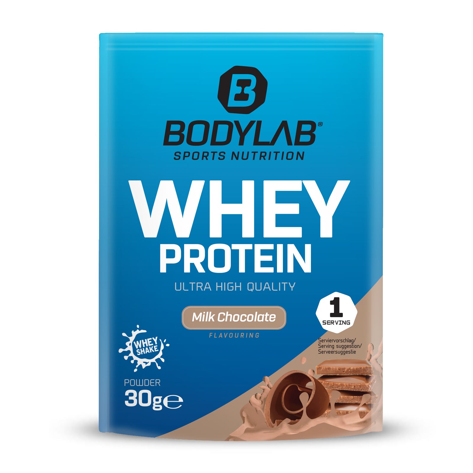 Whey Protein Probierboxen (8 Proben je 30g) Probierbox 1 (8x30g)