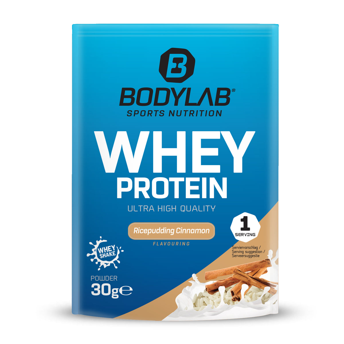Whey Protein Probierboxen (8 Proben je 30g) Probierbox 3 (8x30g)