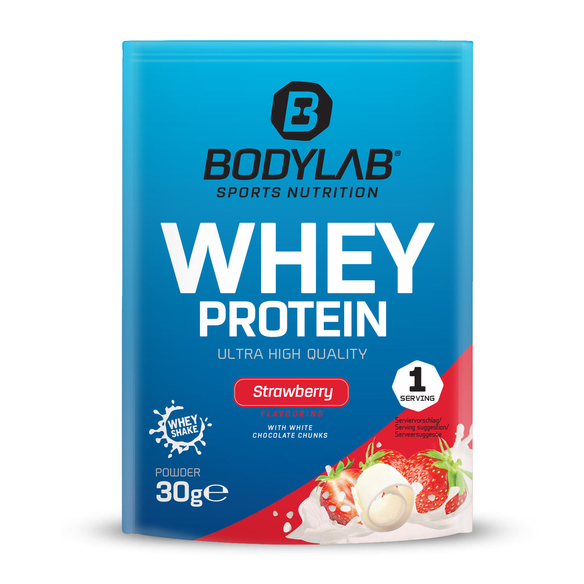 Whey Protein Probierboxen (8 Proben je 30g) Probierbox 1 (8x30g)