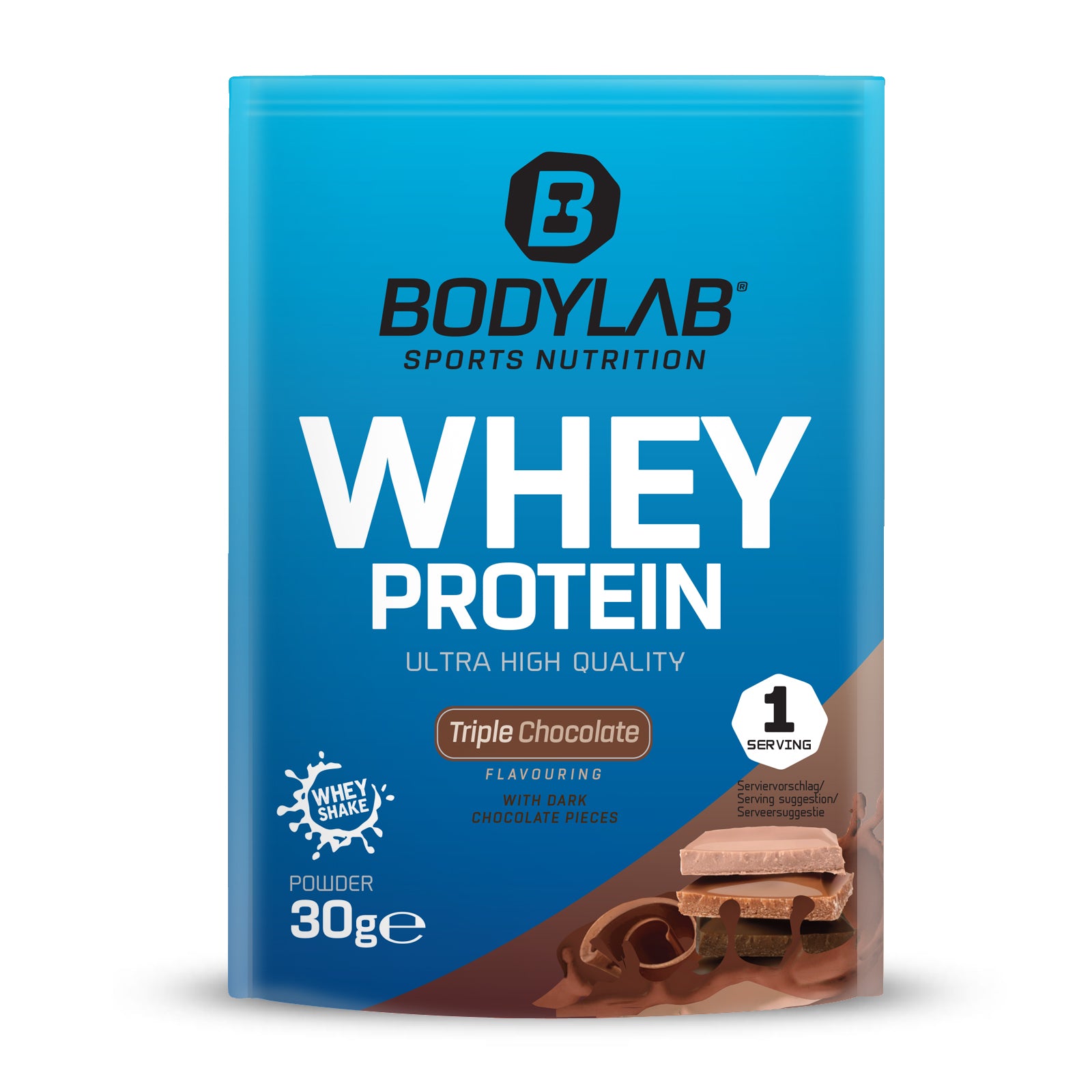 Whey Protein Probierboxen (8 Proben je 30g) Probierbox 1 (8x30g)
