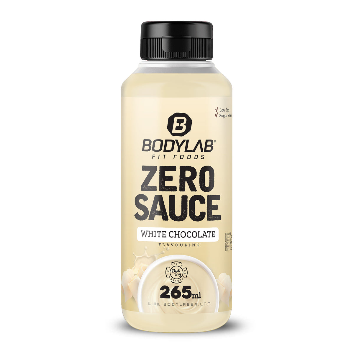 Zero Sauce (265ml) Weiße Schokolade