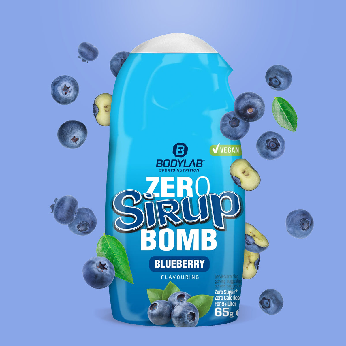 ZERO Sirup BOMB (65ml) Blaubeere