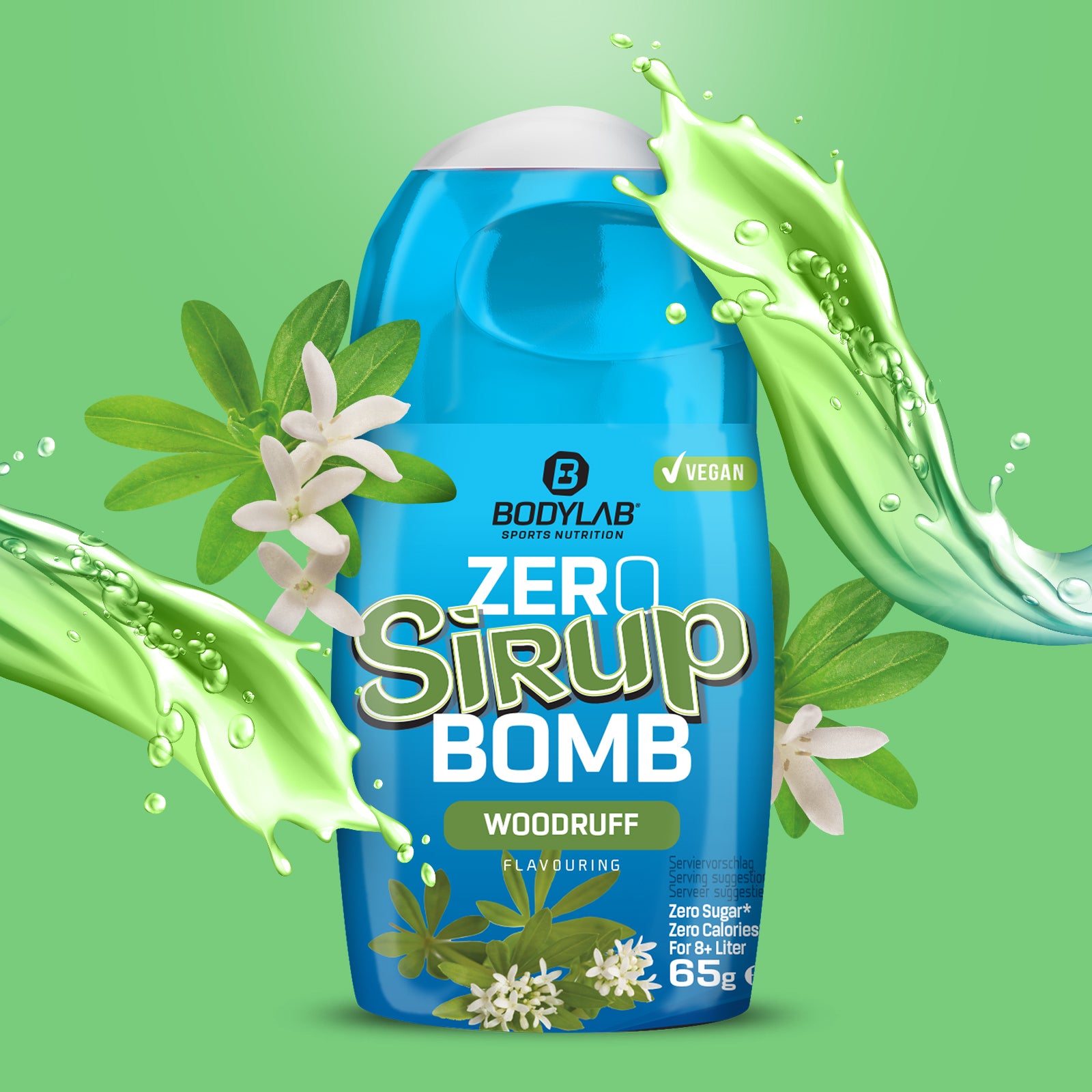 ZERO Sirup BOMB (65ml) Waldmeister