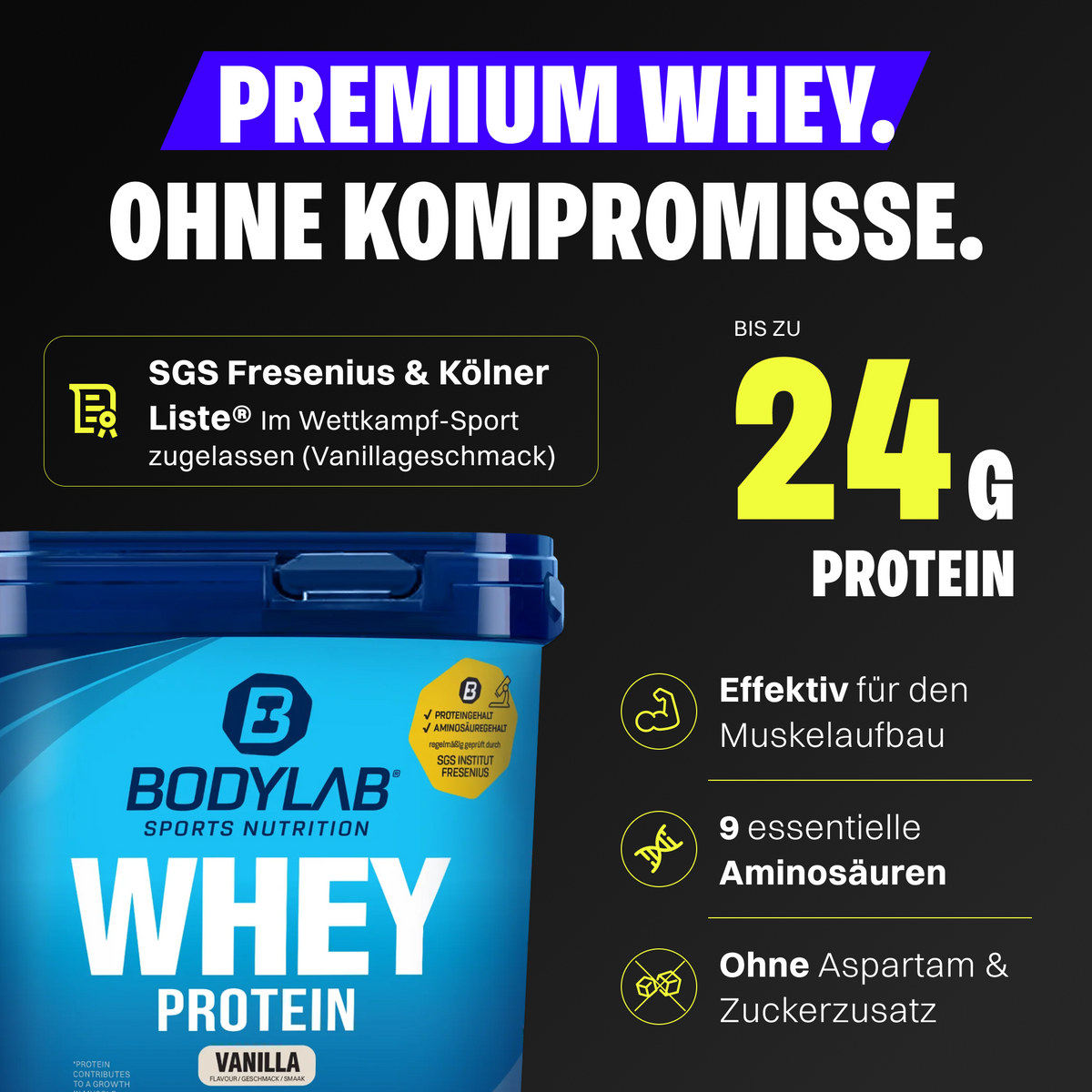 Doppelpack Whey Protein (2x2000g)