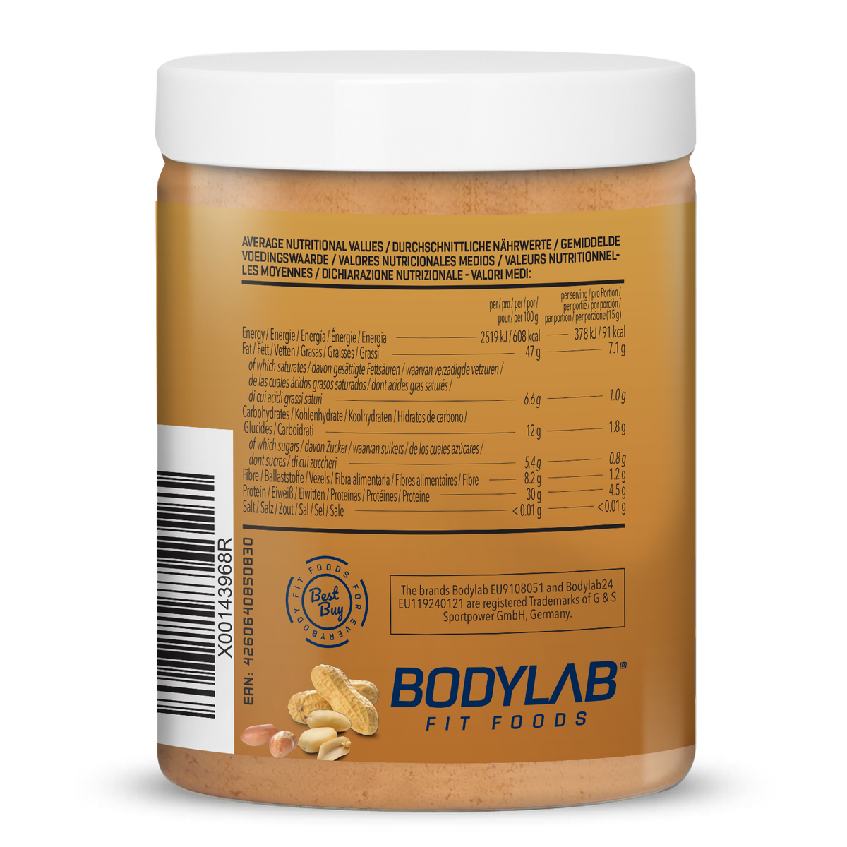 100% Peanut Butter (1000g)
