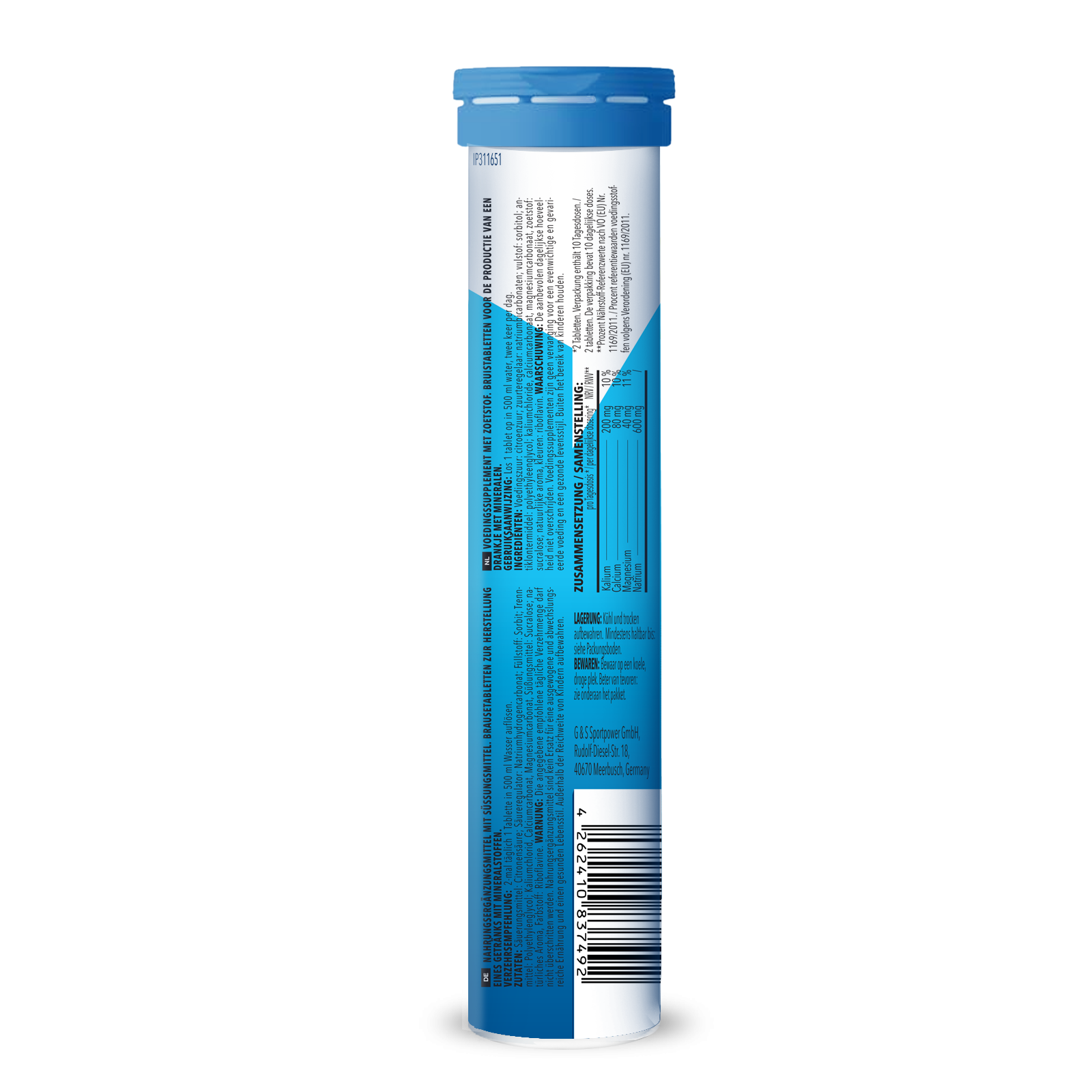 Electrolytes (6 x 20 Brausetabletten) Lemon