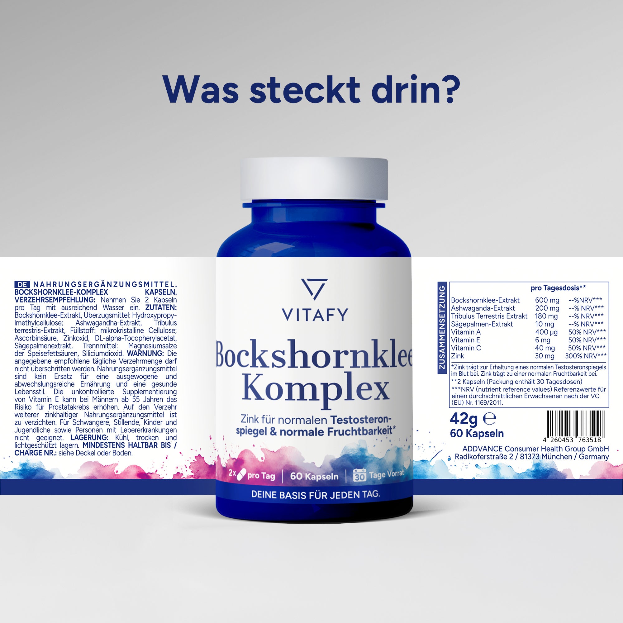 Bockshornklee Komplex (60 Kapseln)