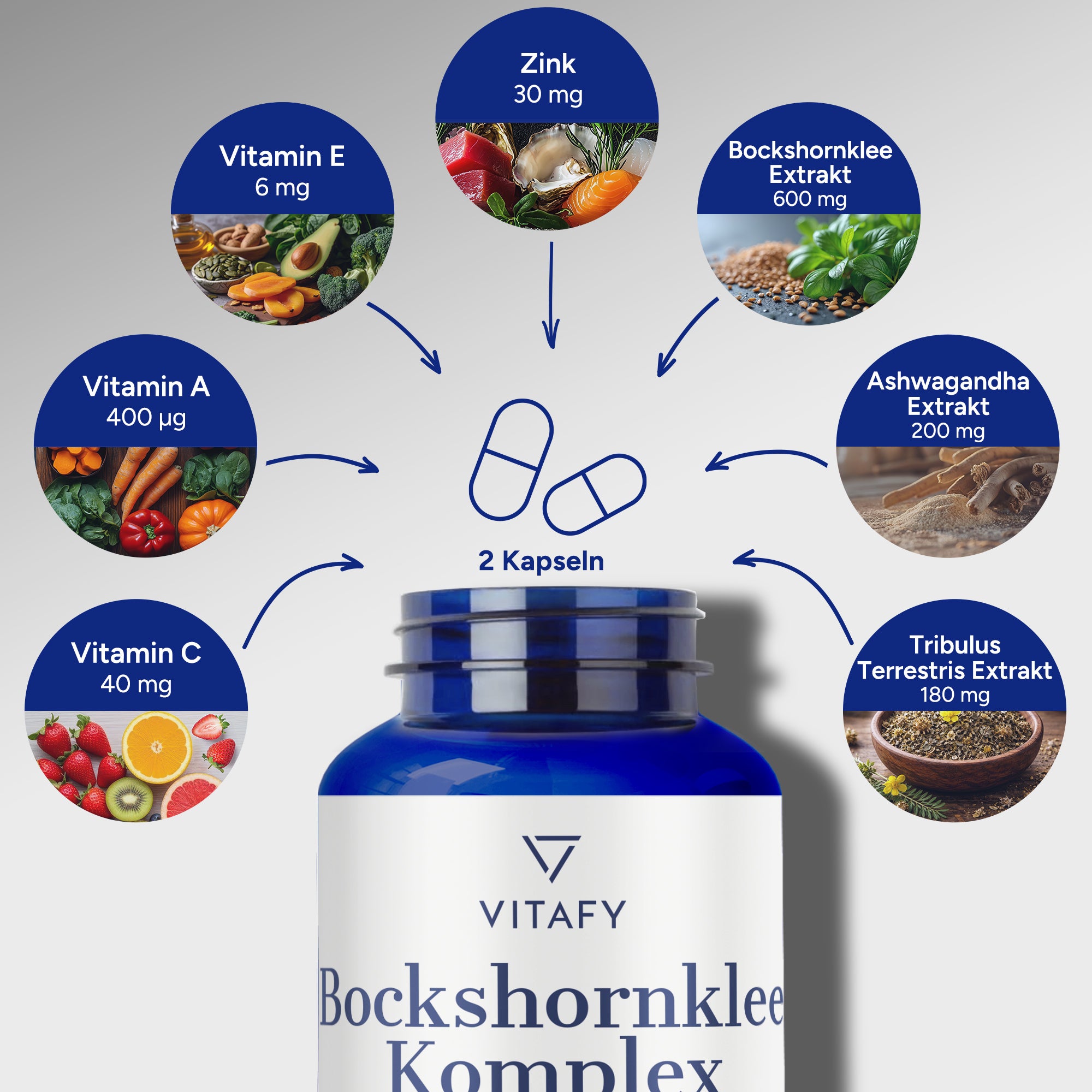 Bockshornklee Komplex (60 Kapseln)
