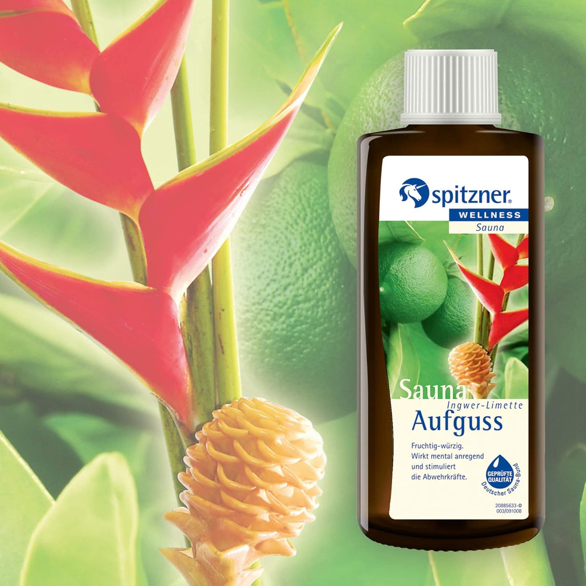 Saunaaufguss Ingwer-Limette (190ml)