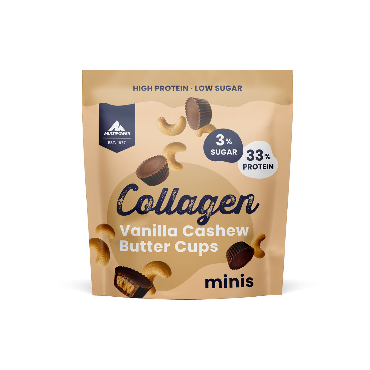 Collagen Cups (6x70g) Vanille Cashew