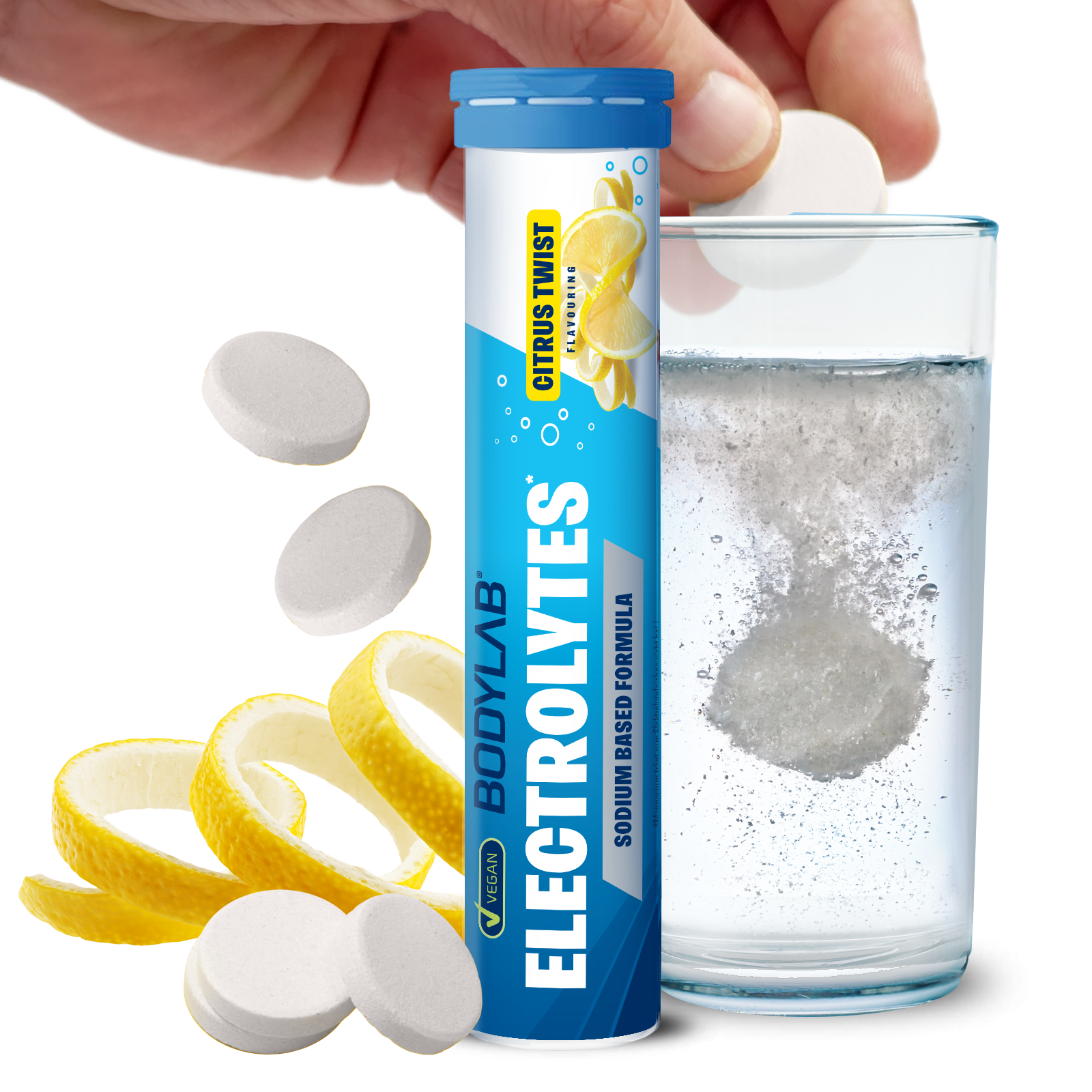 Electrolytes (6 x 20 Brausetabletten) Lemon