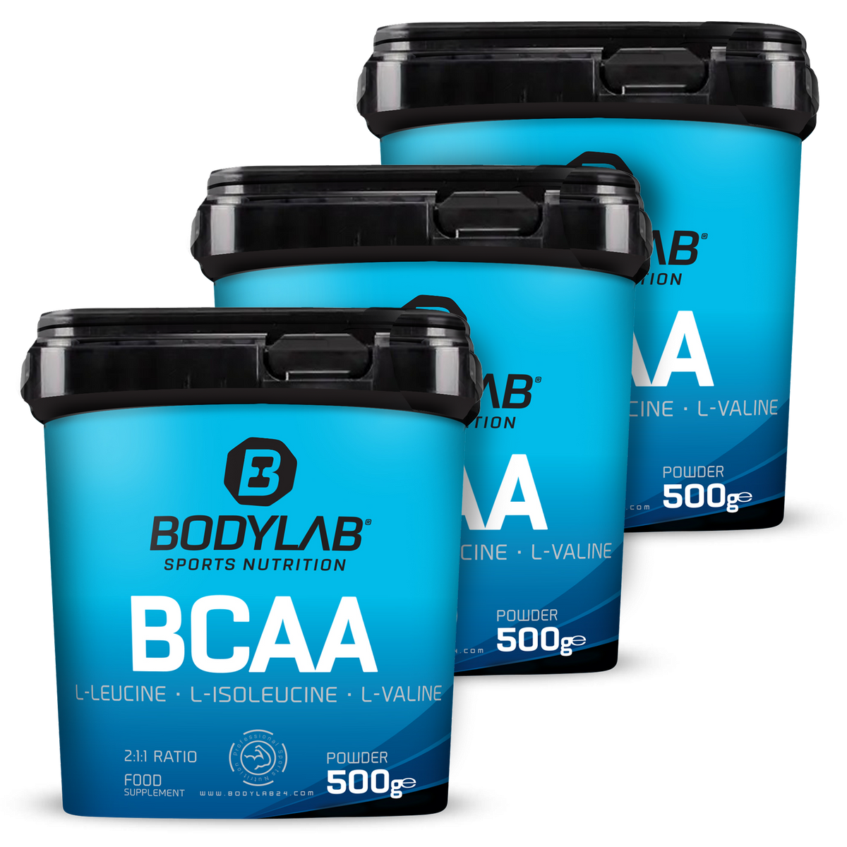 3 x BCAA Powder (je 500g)