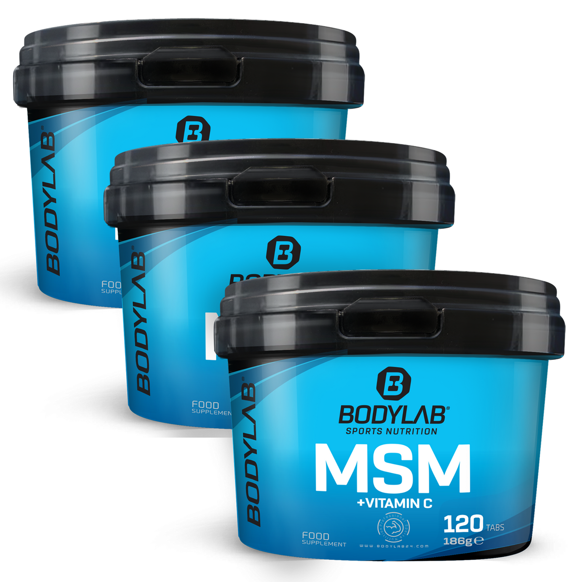 3 x MSM + Vitamin C (120 Tabletten)