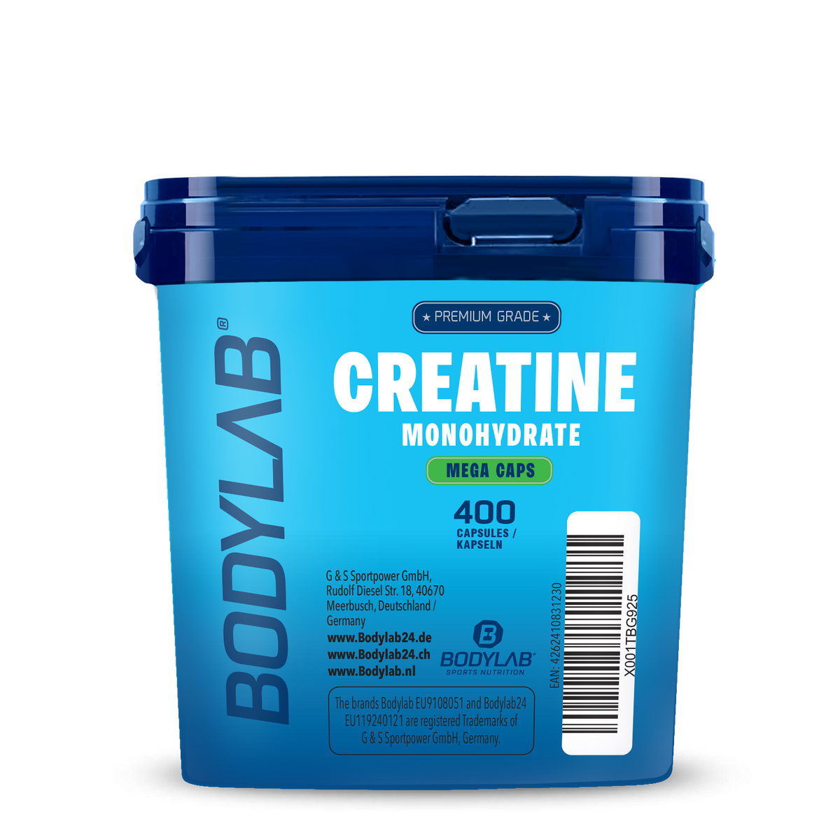 Creatine Monohydrate Mega Caps (400 Kapseln)