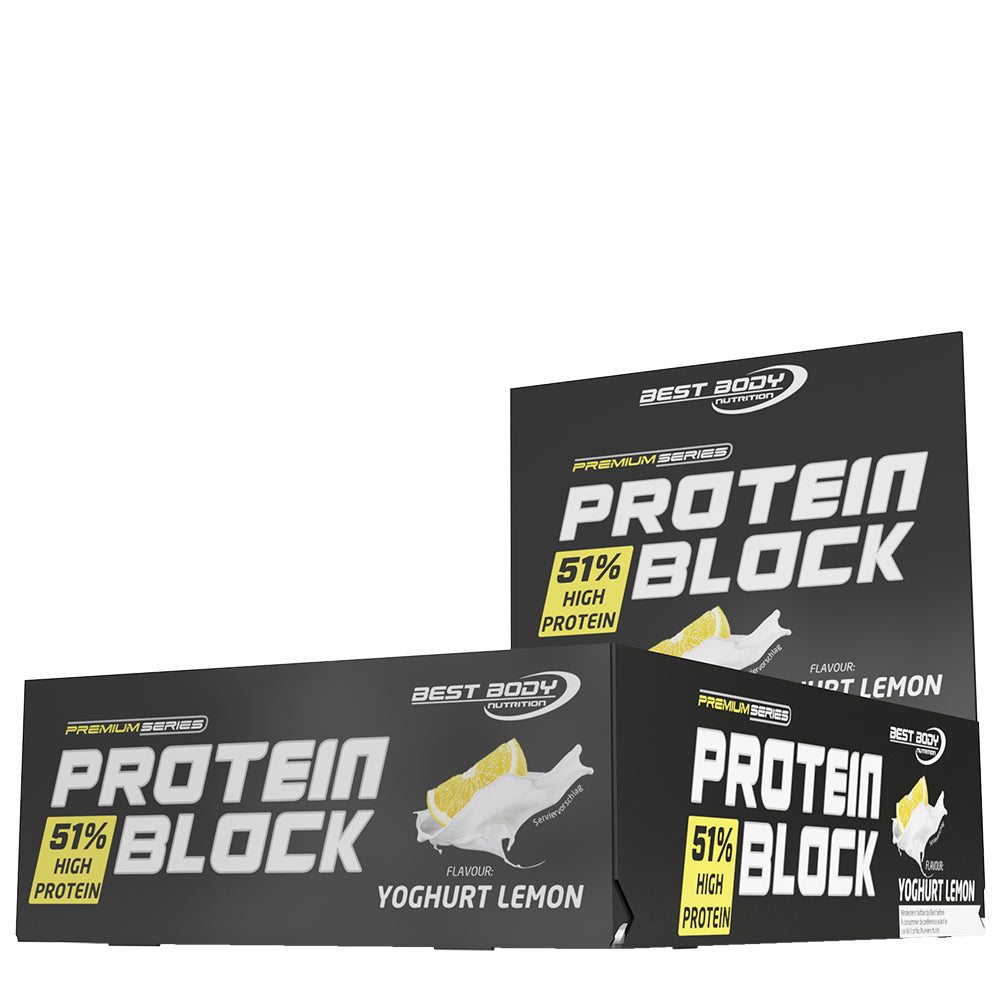 Protein Block (15x90g) Yoghurt Lemon