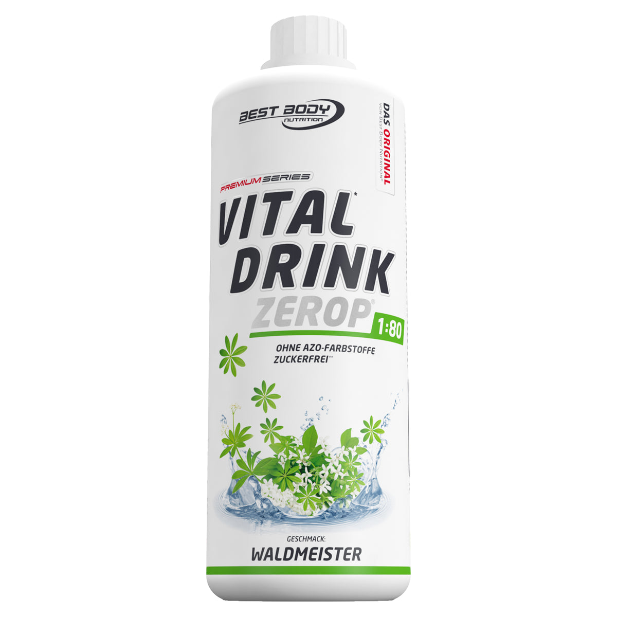Vital Drink Zerop (1000ml) Waldmeister
