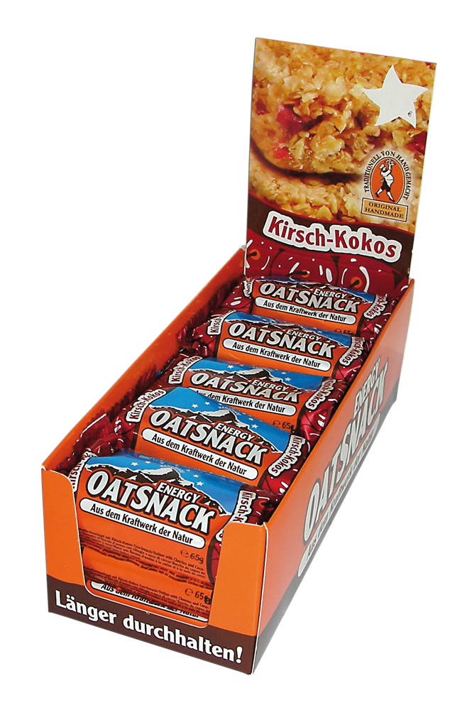 Energy OatSnack (15x65/70g) Kirsch Cocos