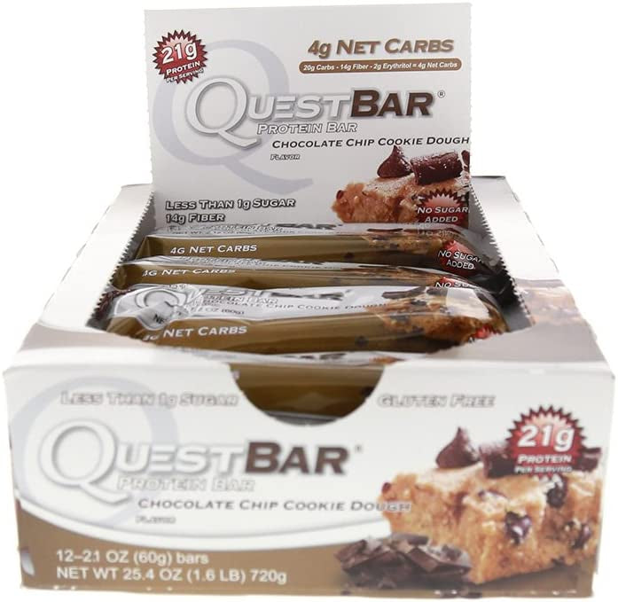 Quest Bar (12x60g) Chocolate Chip Cookie Dough