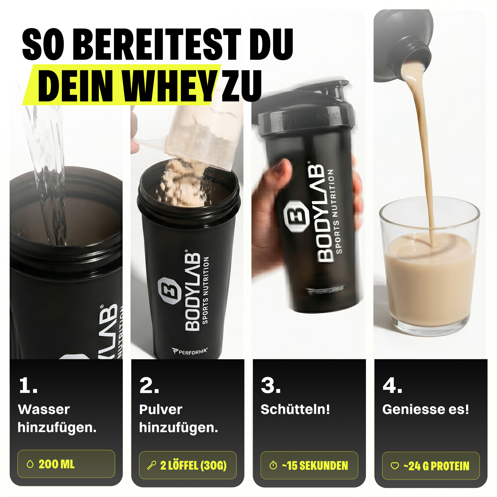 Doppelpack Whey Protein (2x2000g)
