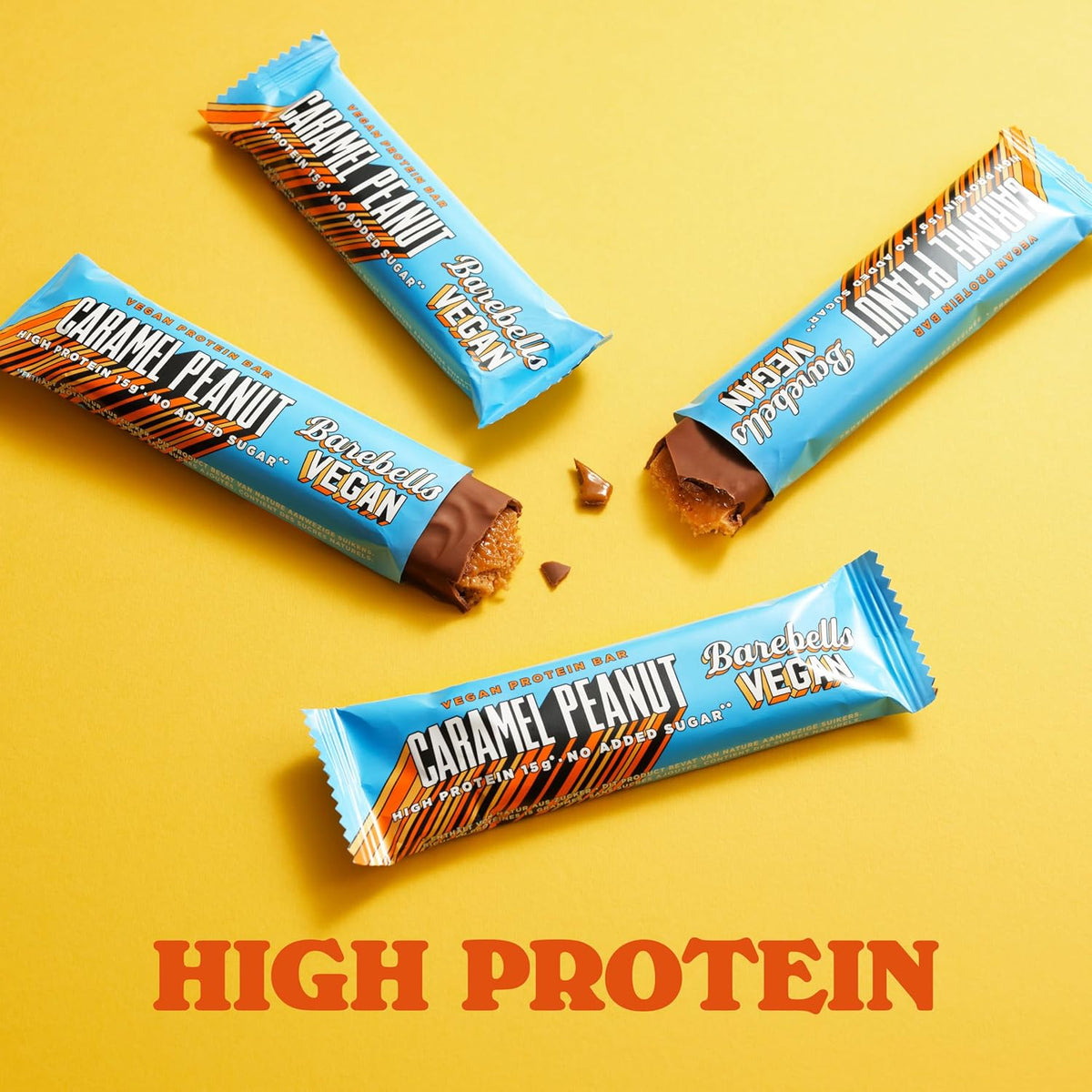 Vegan Protein Bar (12x55g) Vegan Caramel Peanut