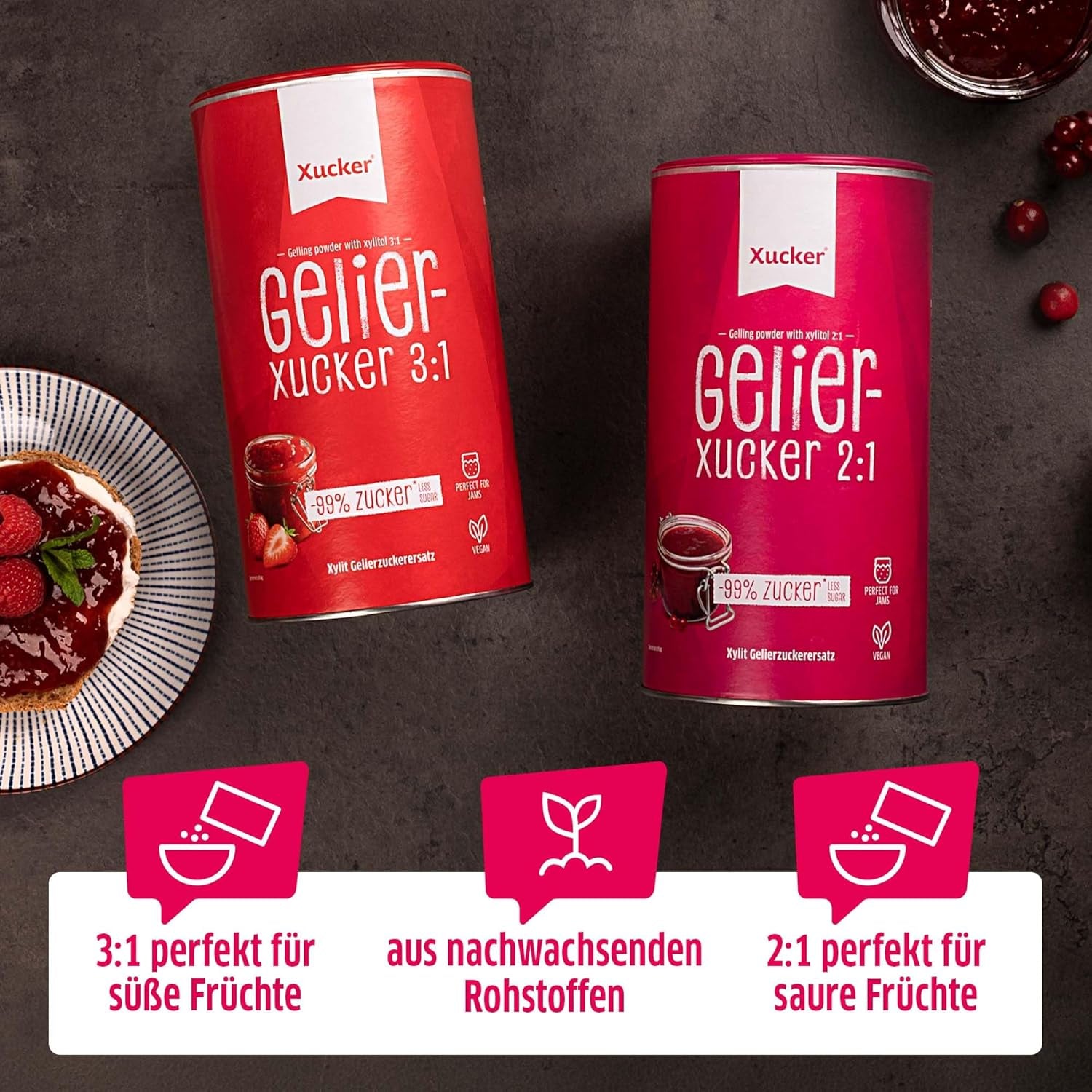 3:1 Gelier-Xucker aus Xylit (4000g)