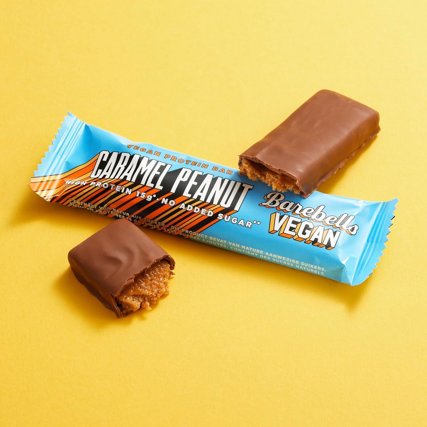 Vegan Protein Bar (12x55g) Vegan Caramel Peanut