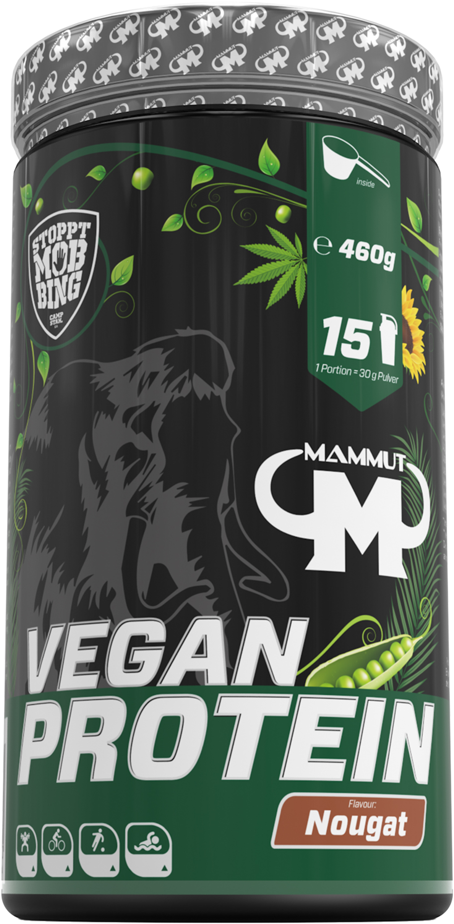 Vegan Protein (460g) Nougat