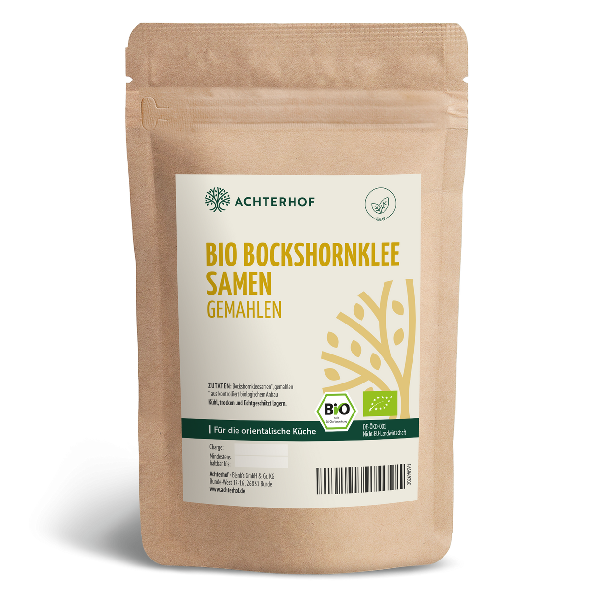 Bockshornkleesamen gemahlen Bio (250g)