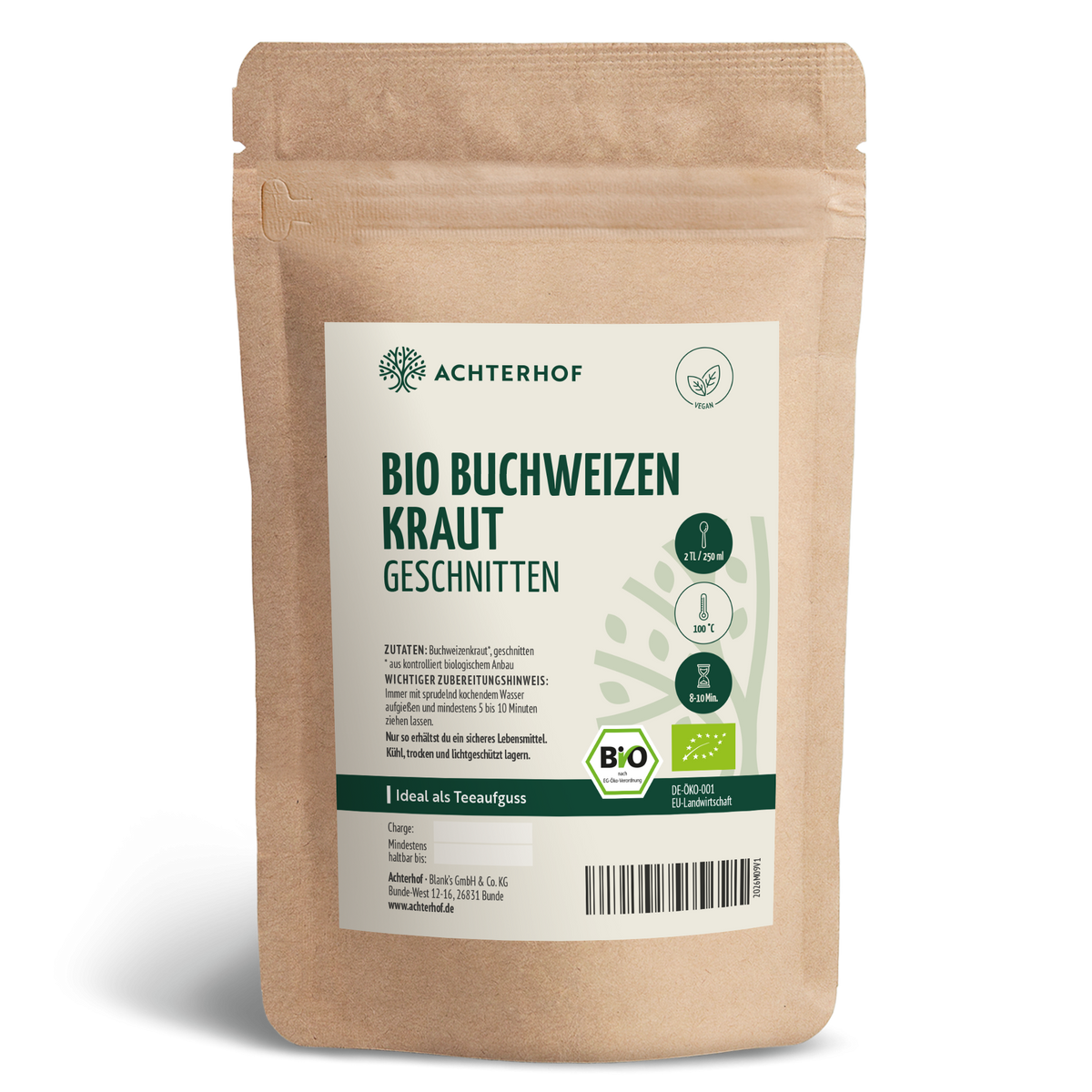 Buchweizenkraut geschnitten Bio (250g)