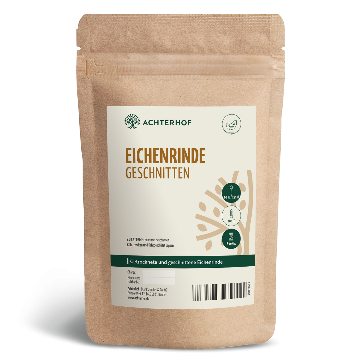 Eichenrinde geschnitten (500g)