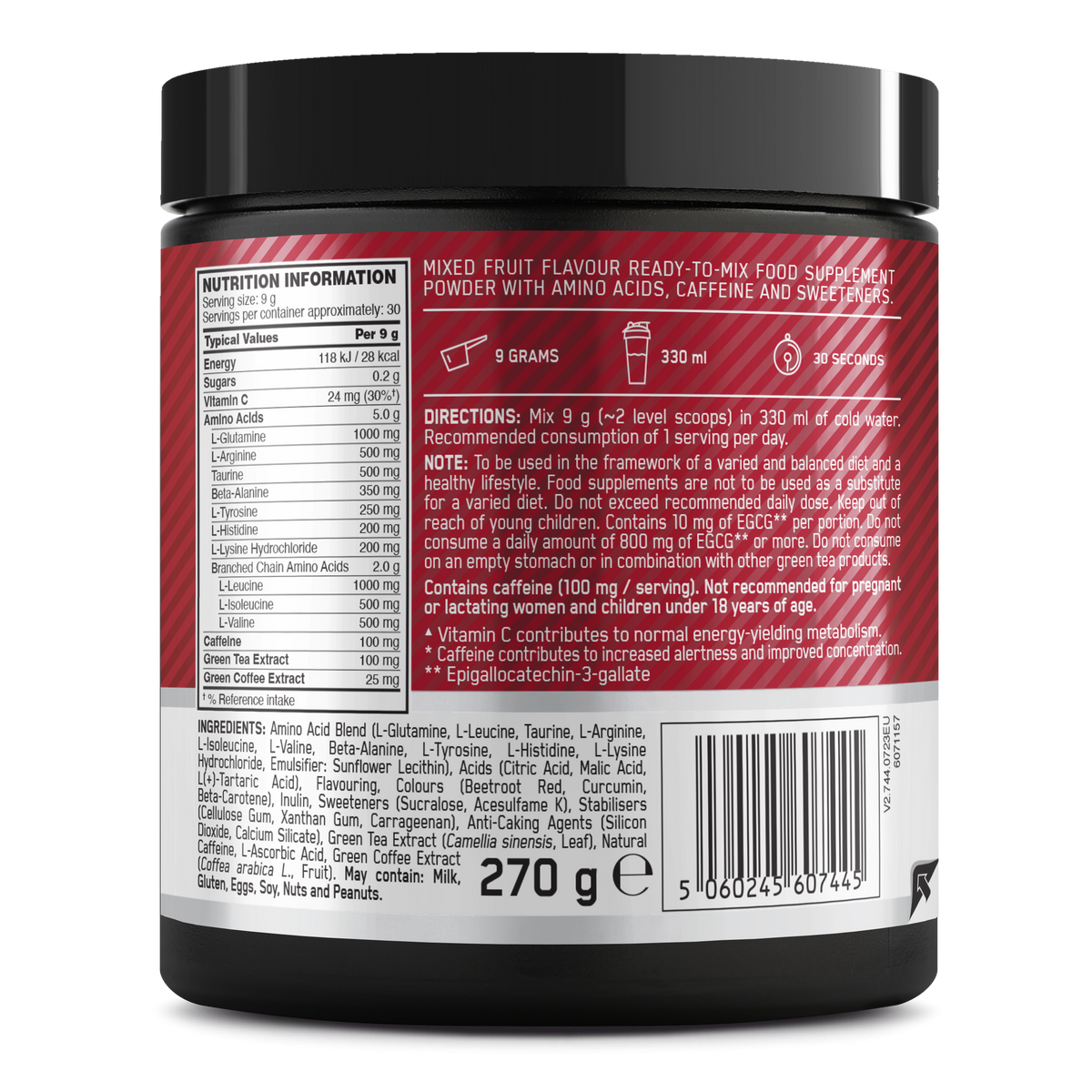 Amino Energy (270g) Fruit Fusion