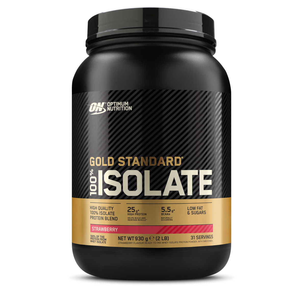 100% Gold Standard Isolate (930g) Strawberry