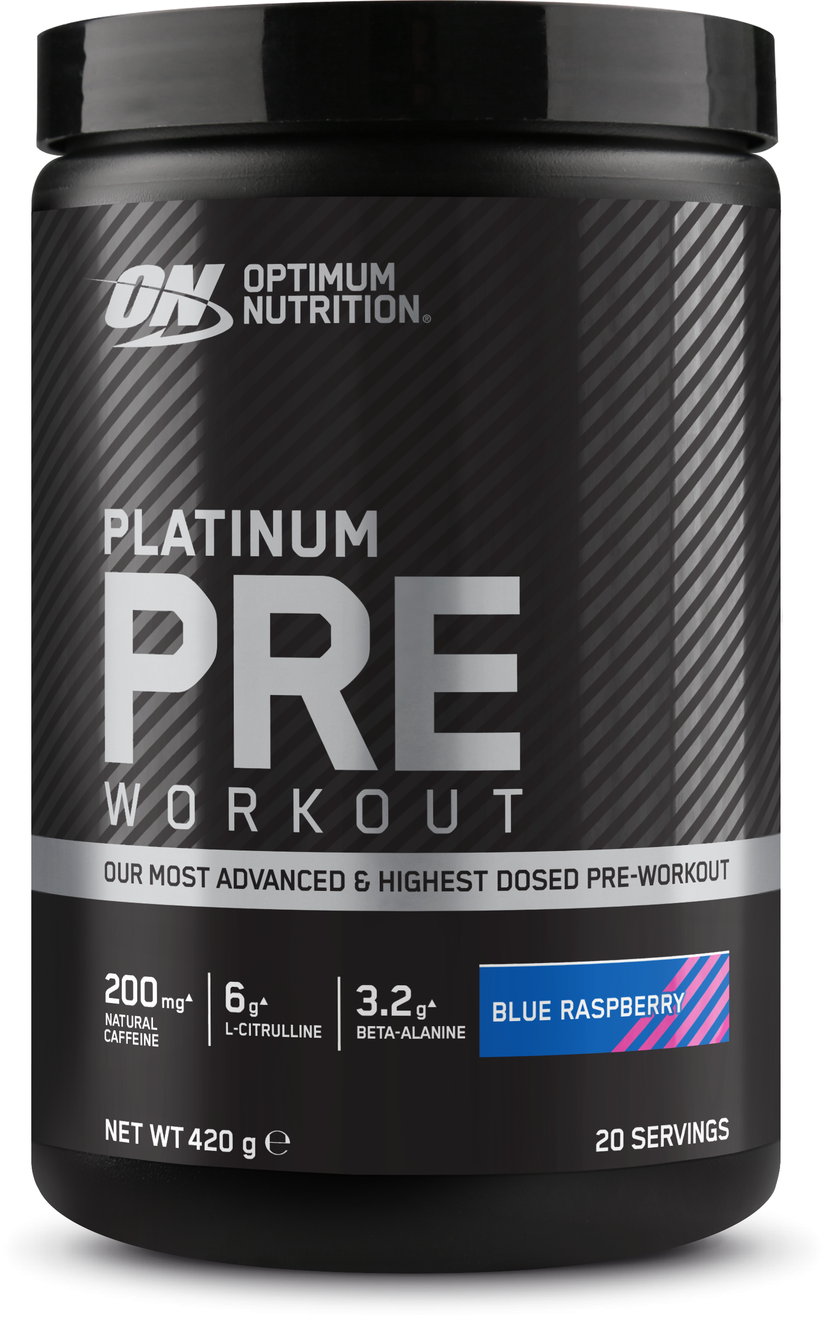 Platinum Pre-Workout (420g) Raspberry