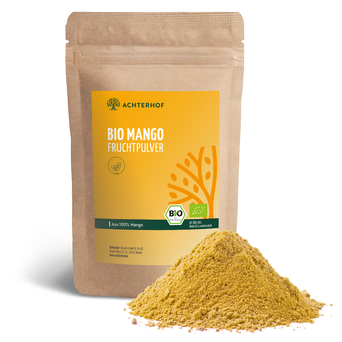 Bio Mango Fruchtpulver (100g)