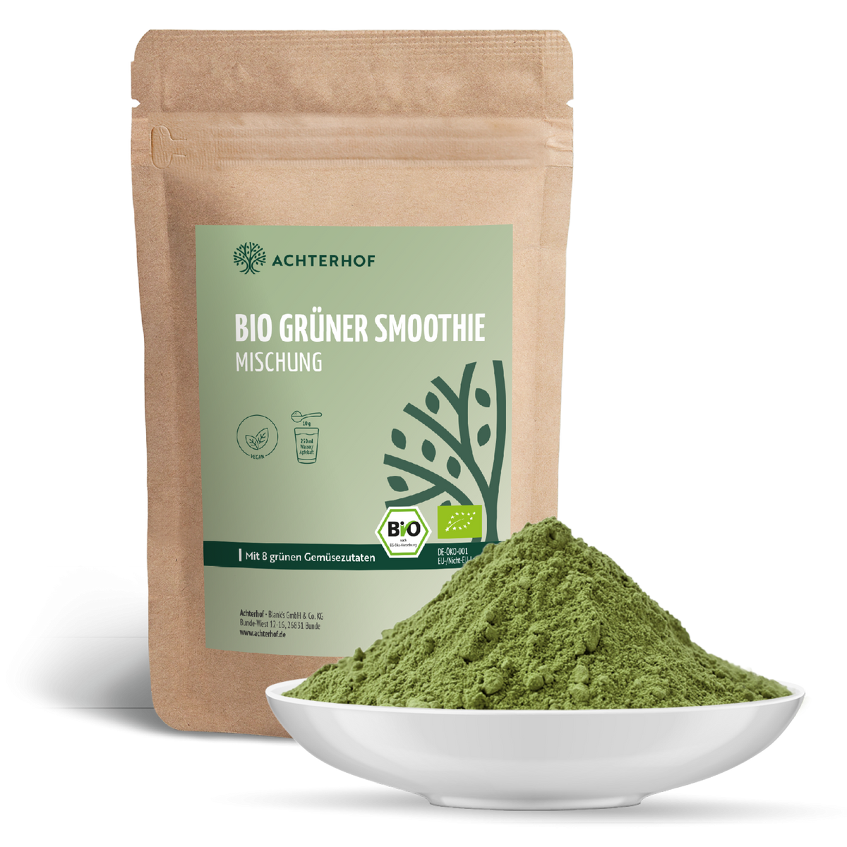 Grüner Smoothie Mischung Bio (250g)