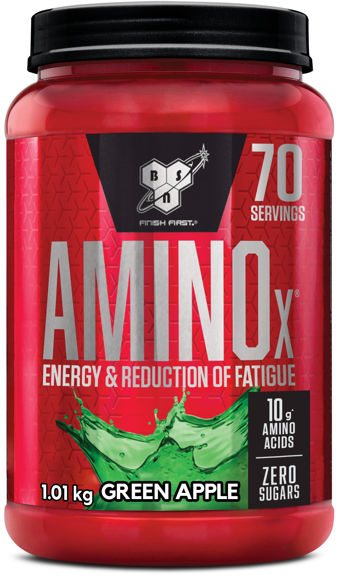Amino X Aminosäuren BCAA (1000g) Grüner Apfel