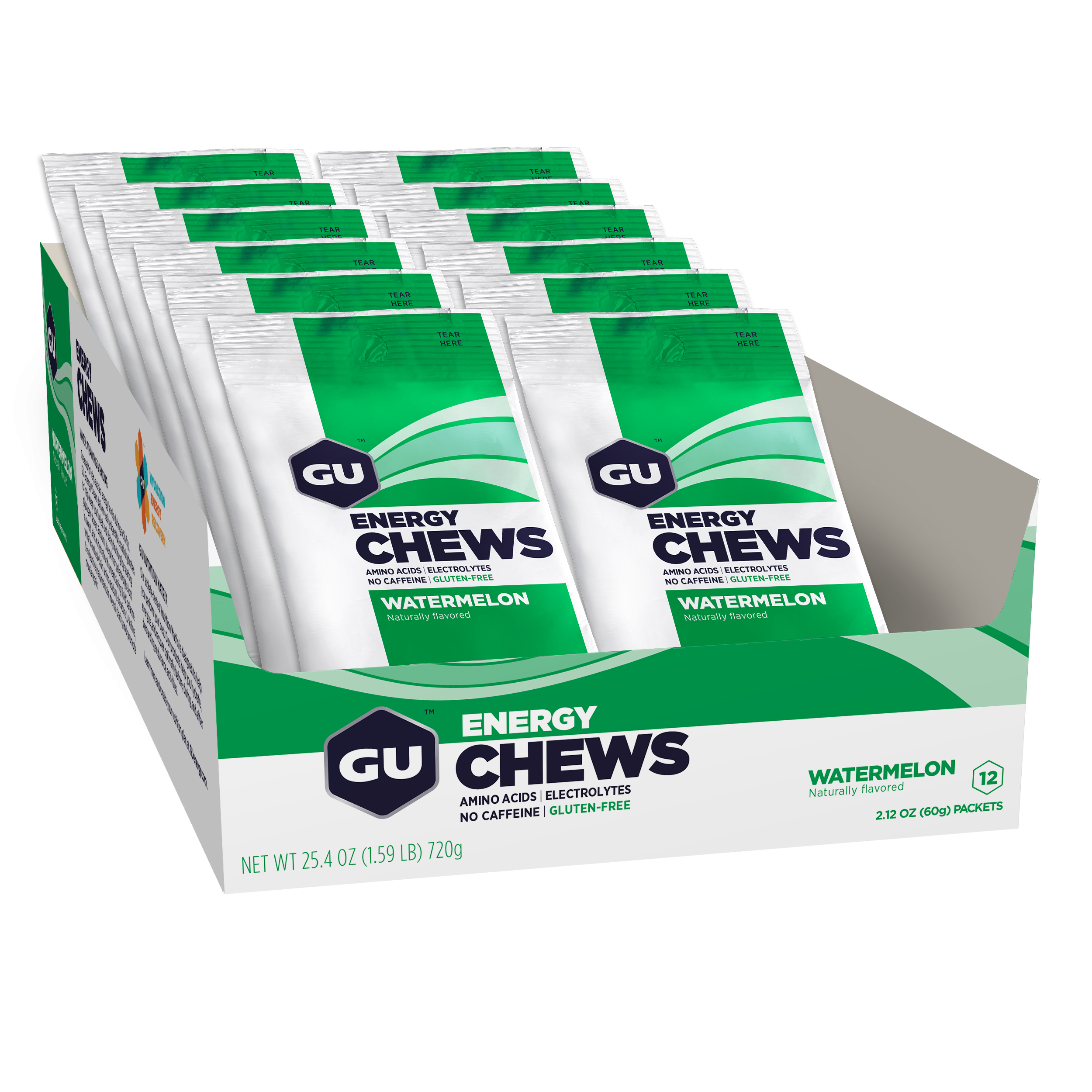 Energy Chews (12x60g) Watermelon