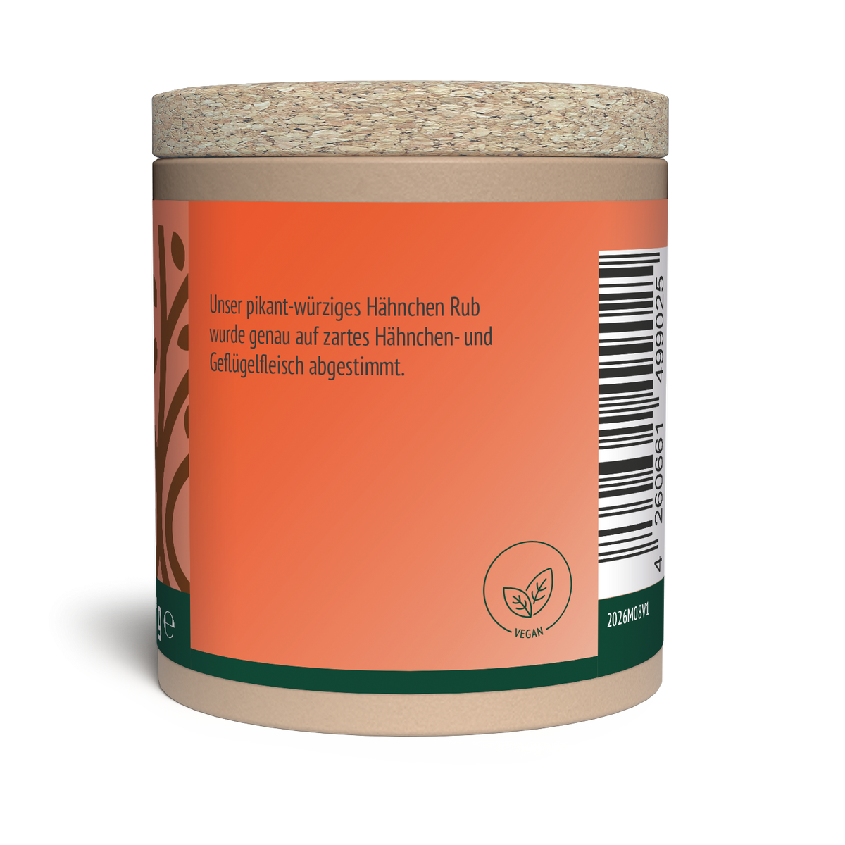 Hähnchen Rub Gewürzzubereitung Bio (47g)