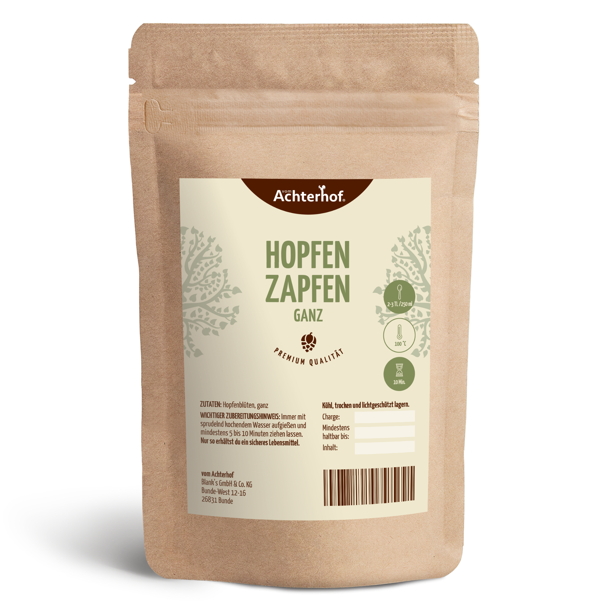 Hopfenzapfen ganz (100g)