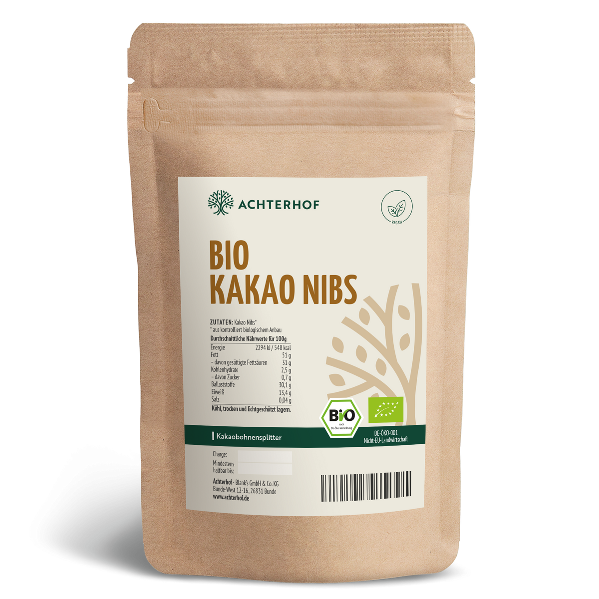 Kakao Nibs Bio (200g)