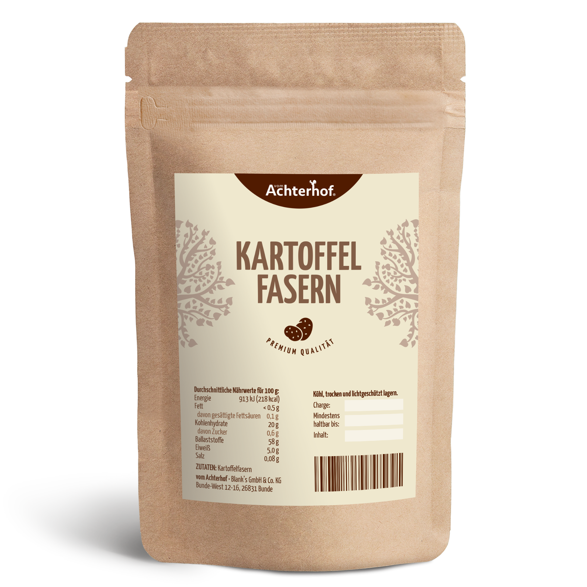 Kartoffelfasern (1000g)