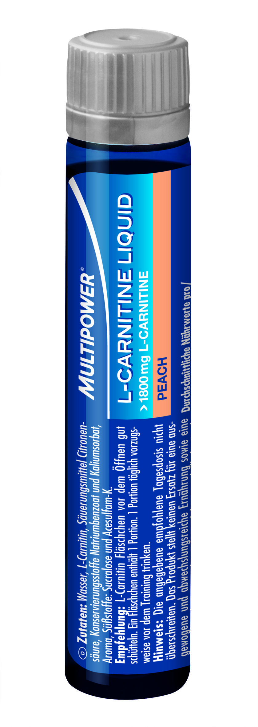 L-Carnitine Liquid (20x25ml) Peach