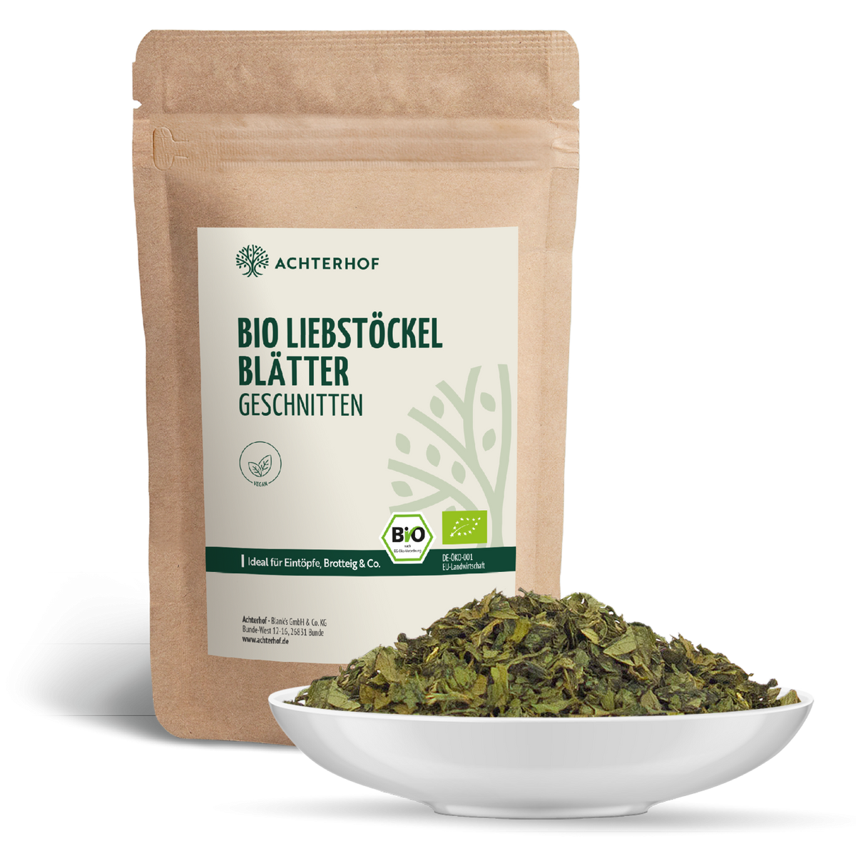 Liebstöckelblätter geschnitten Bio (250g)