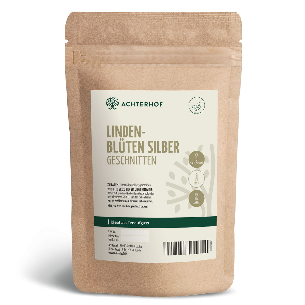 Lindenblüten silber geschnitten (250g)