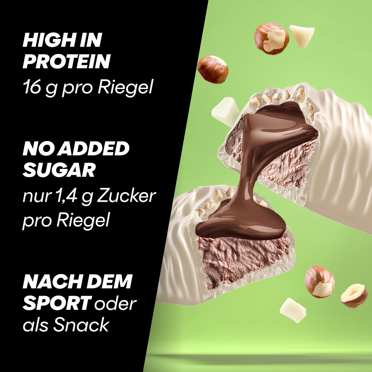 Protein Soft Core (12x48g) White Hazelnut