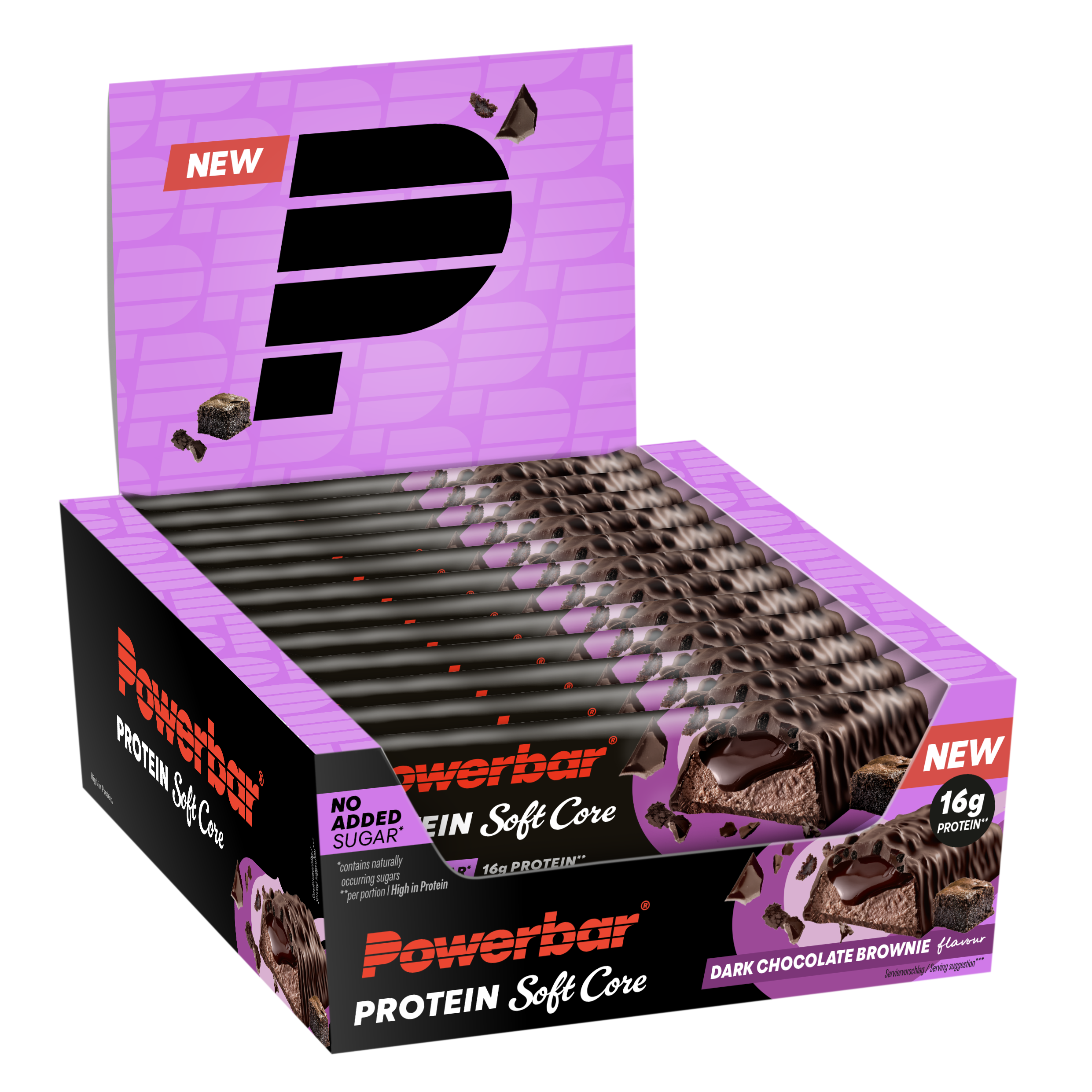 Protein Soft Core (12x48g) Dark Choco Brownie