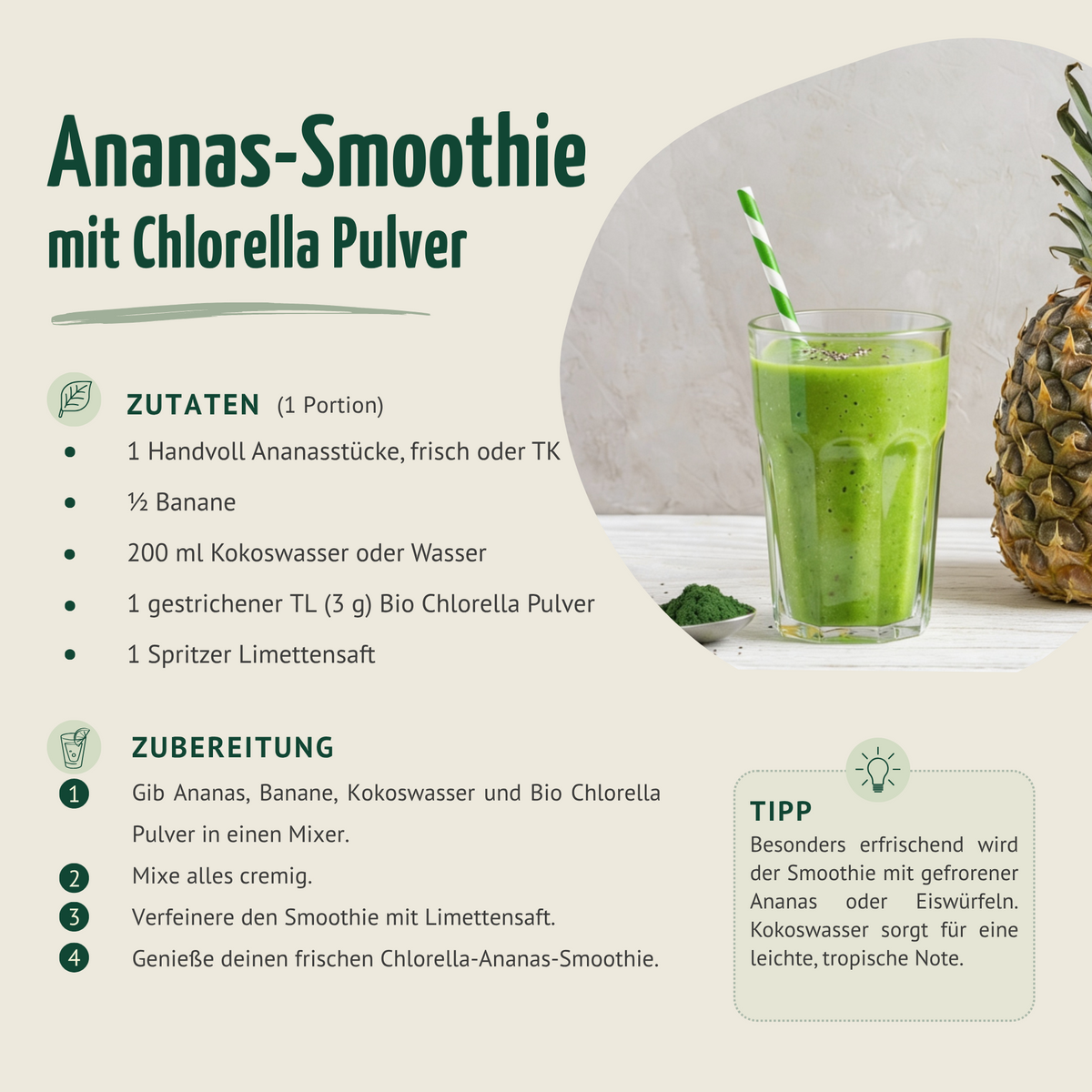 Bio Chlorella Pulver (250g)