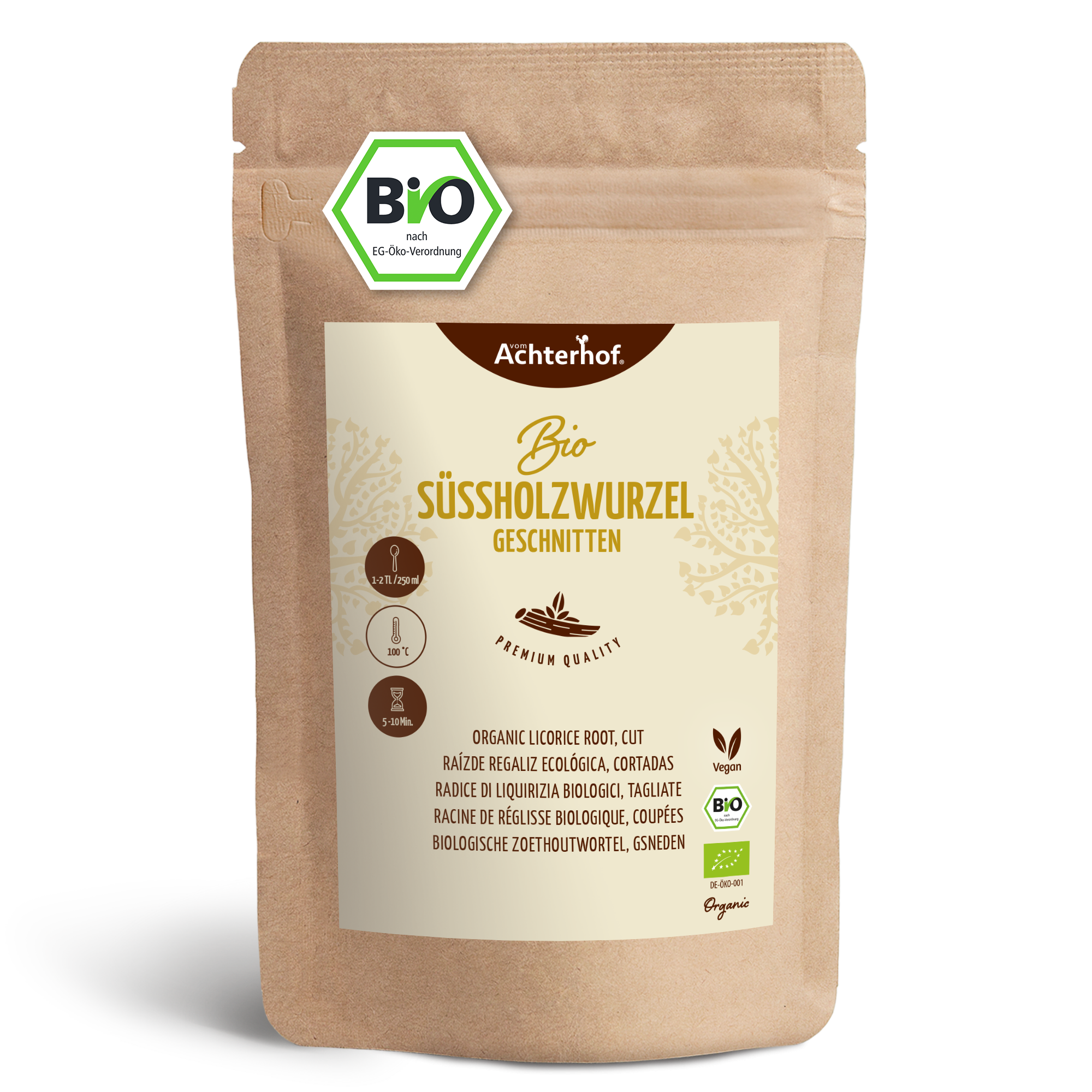 Süßholzwurzel geschnitten Bio (250g)