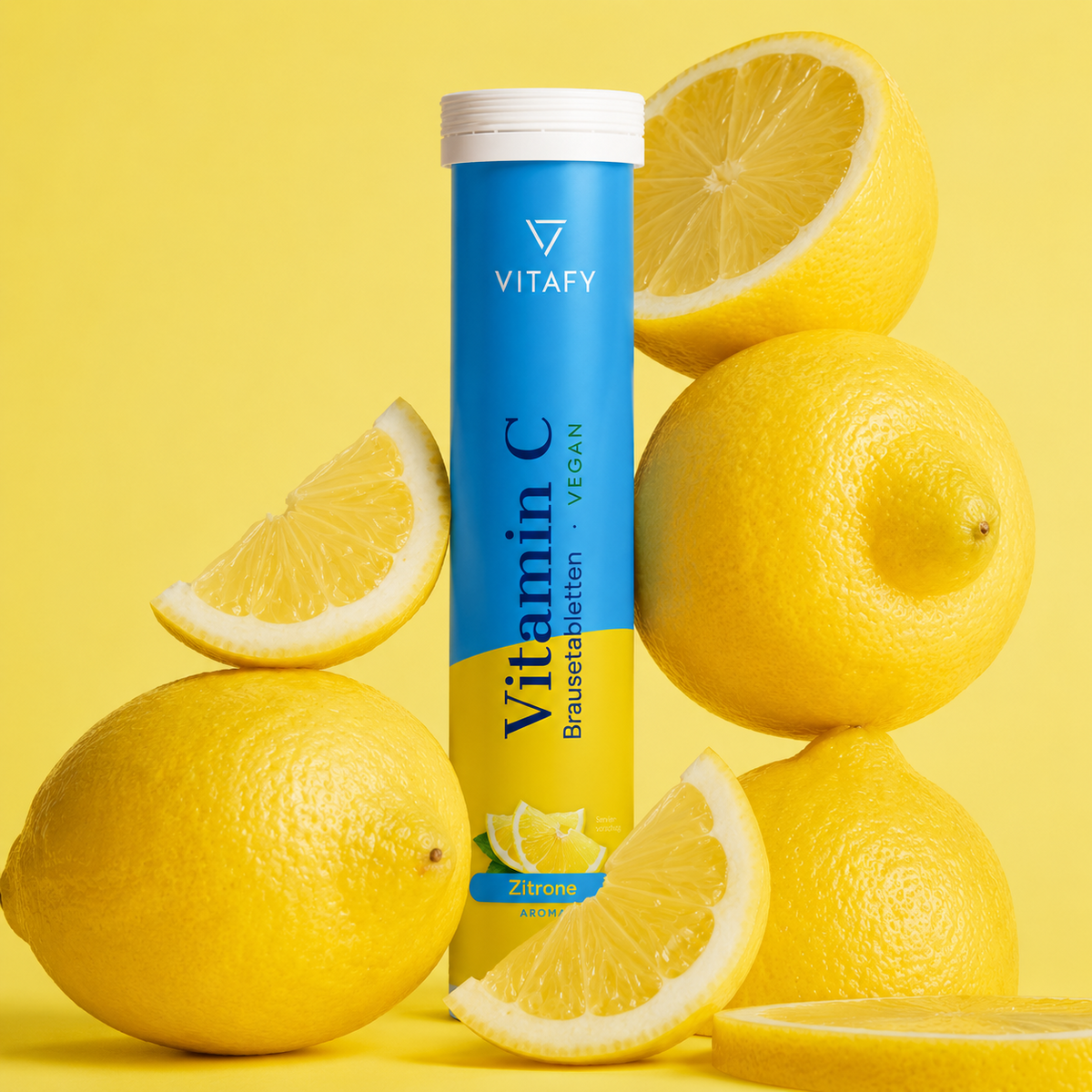 Vitamin C - Zitrone (20 Brausetabletten)